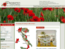 Tablet Screenshot of papaverorentals.com